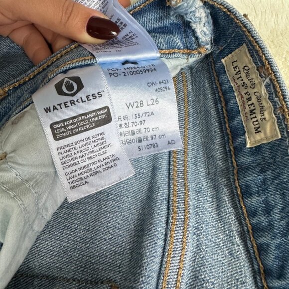 Levi's® Premium Wedgie Straight Ankle Women's Jeans - Picture 8 of 10